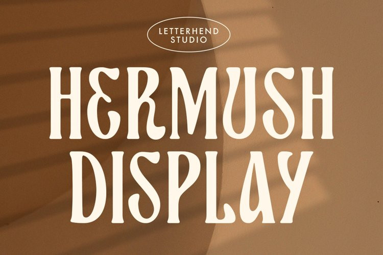 Hermush Display Font