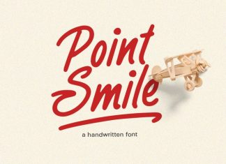 Point Smile Handwritten Font
