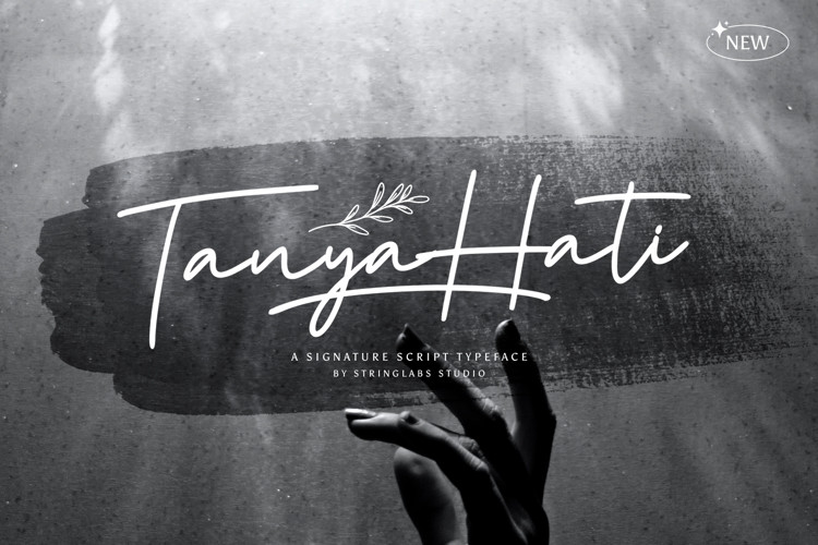 Tanya Hati Handwritten Font