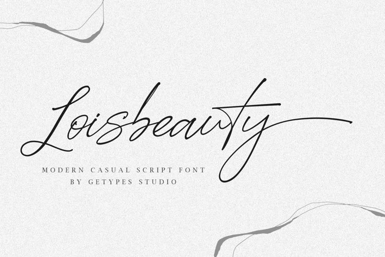 Loisbeauty Handwritten Font