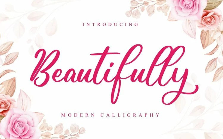 Beautifully Script Font