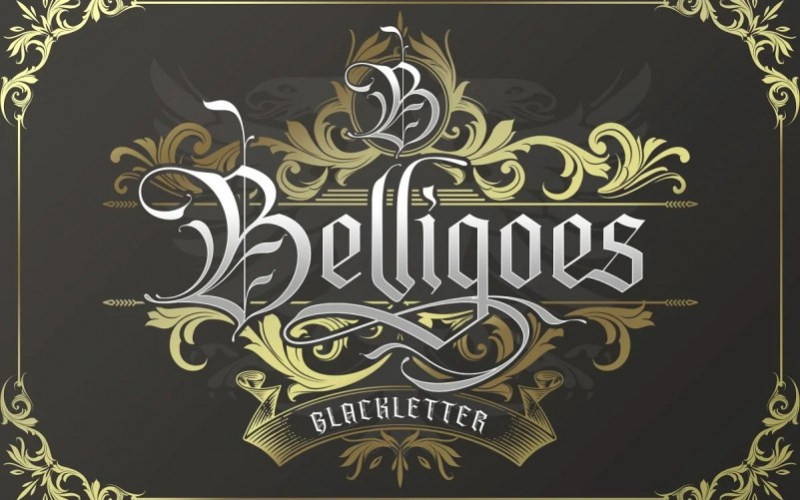 Belligoes Blackletter Font