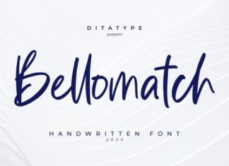 Bellomatch Script Font