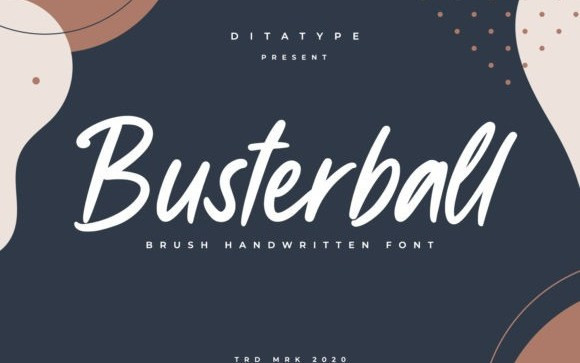 Busteball Script Font