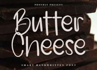 Butter Cheese Handwritten Font