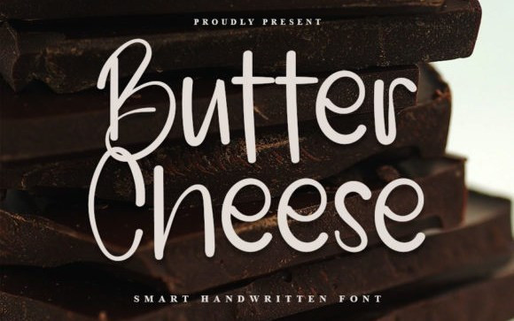 Butter Cheese Handwritten Font