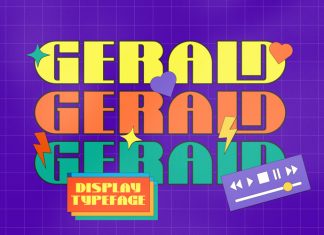 Gerald Display Font