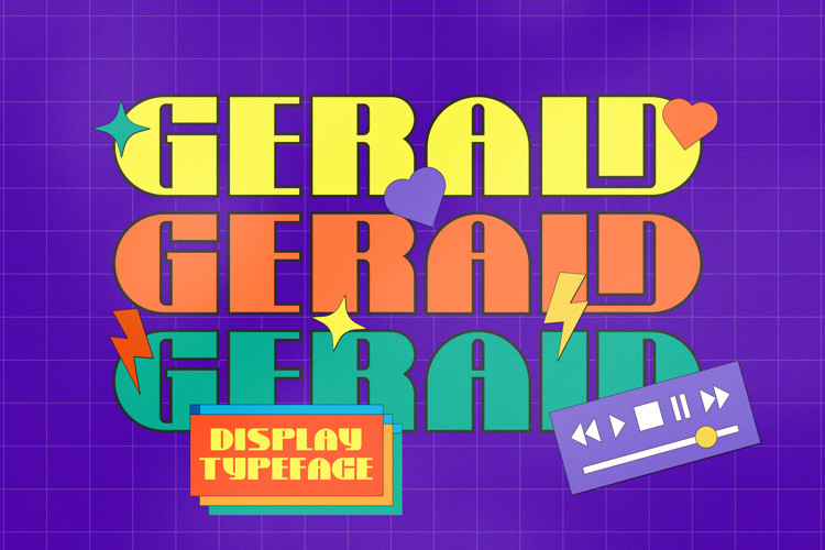 Gerald Display Font