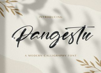 PANGESTU Handwritten Font