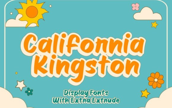 California Kingston Brush Font