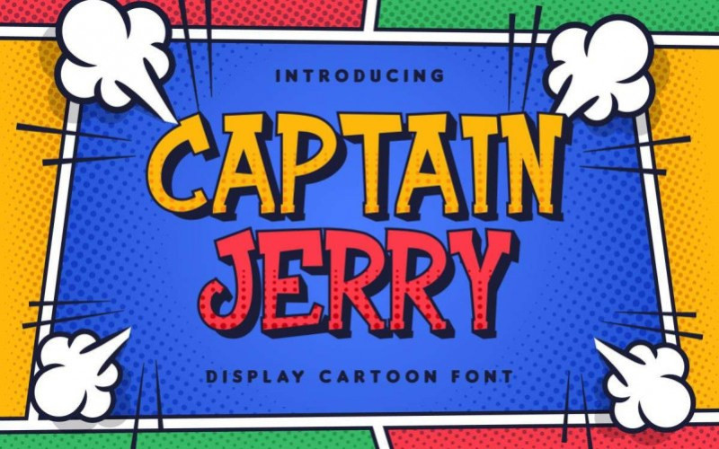 Captain Jerry Display Font