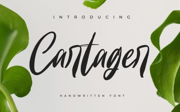 Cartager Script Font