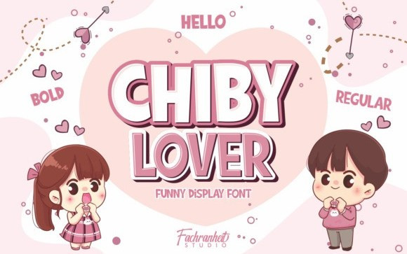Chiby Lover Display Font