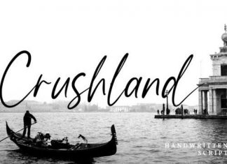 Crushland Script Font
