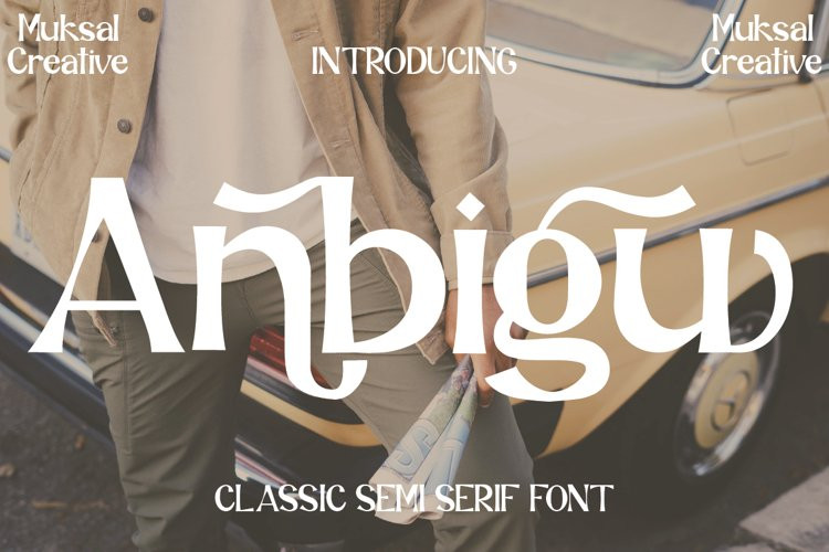 Anbigu Serif Font