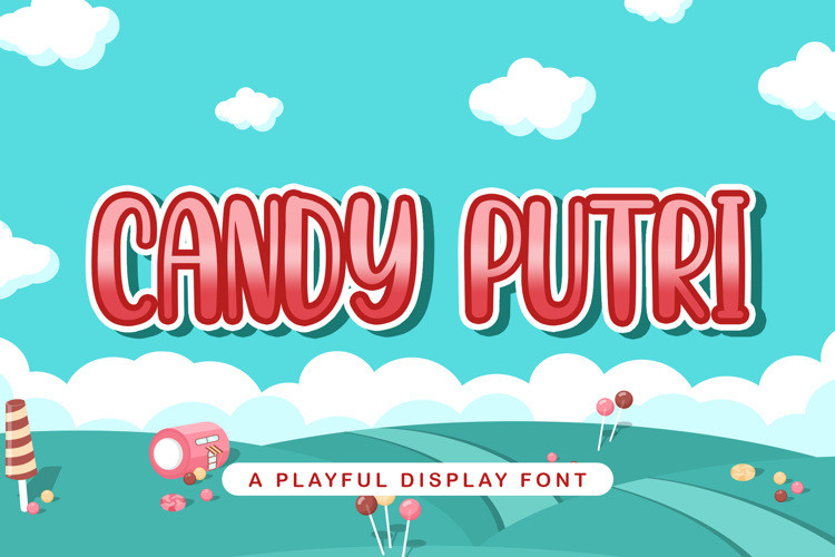 CANDY PUTRI Display Font