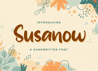 Susanow Script Font