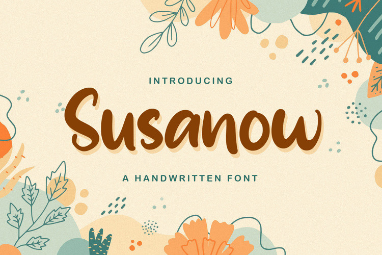 Susanow Script Font