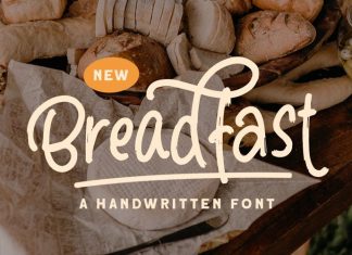 Breadfast Script Font