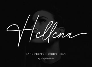Hellena Handwritten Font