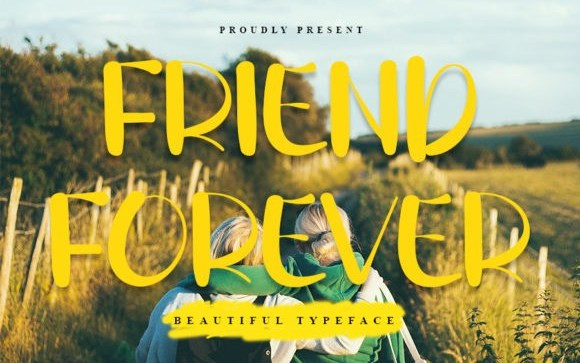 Friend Forever Script Font