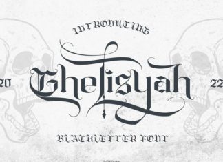 Ghelisyah Blackletter Font