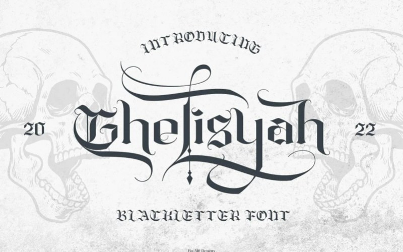 Ghelisyah Blackletter Font