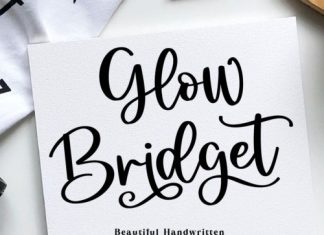 Glow Bridget Handwritten Font