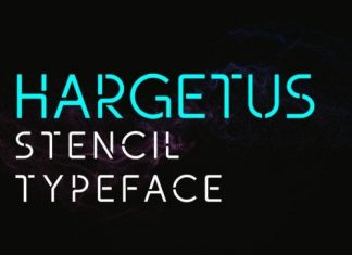 Hargetus Display Font