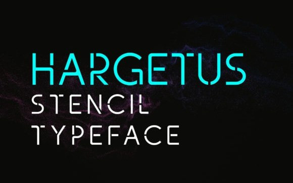 Hargetus Display Font