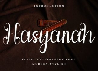 Hasyanah Script Font