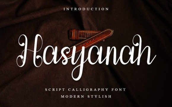 Hasyanah Script Font