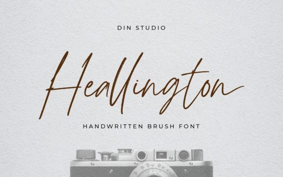 Heallington Script Typeface