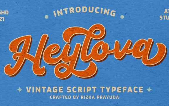 Heylova Script Font