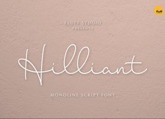 Hilliant Handwritten Font