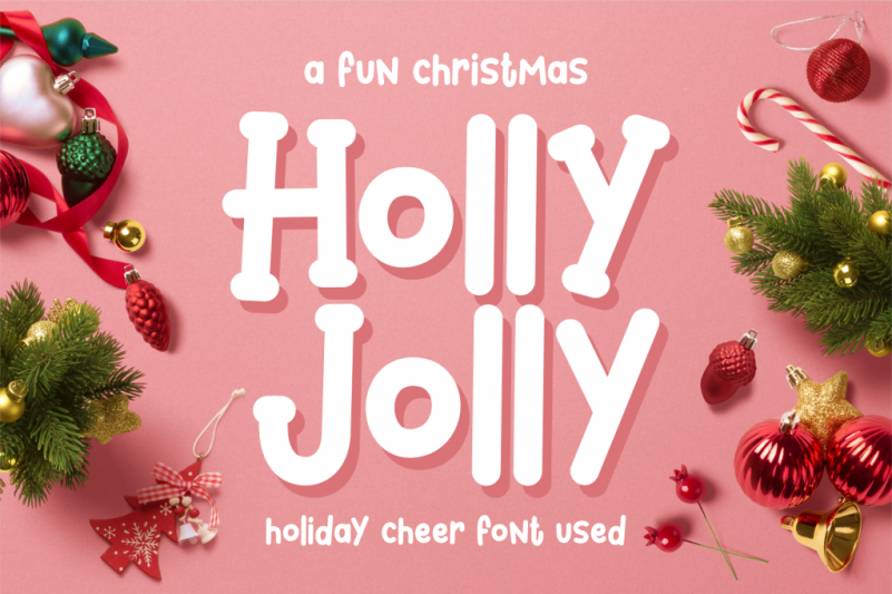 Holiday Cheer Display Font