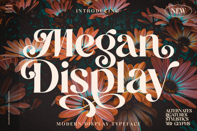 Megan Serif Typeface