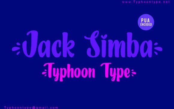 Jack Simba Script Font