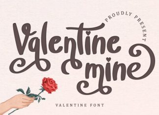 Valentine Mine Script Font