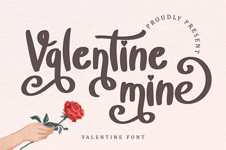 Valentine Mine Script Font