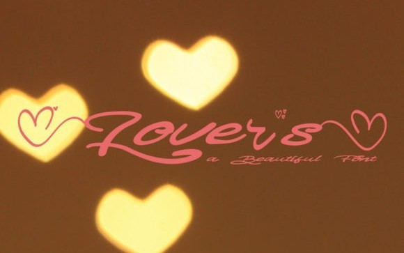 Lovers Script Font