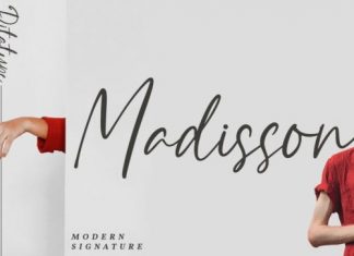 Madisson Handwritten Font