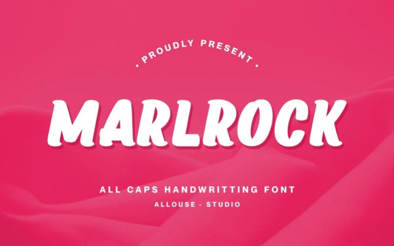 Marlrock Display Font