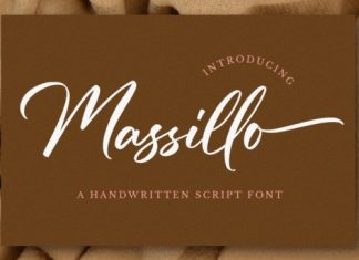 Massillo Script Font
