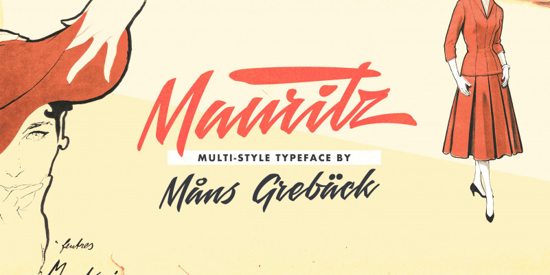 Mauritz Brush Font