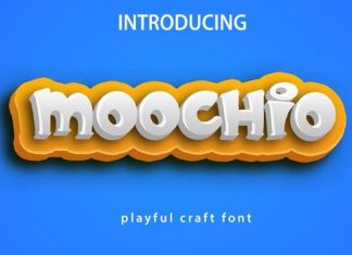 Moochio Display Font
