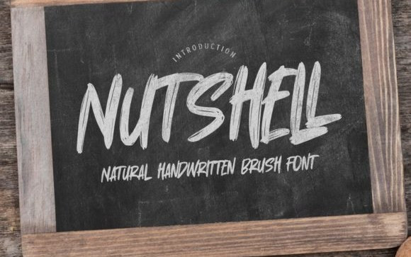 Nutshell Brush Font