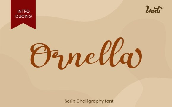 Ornella Script Font