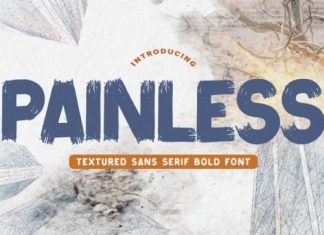 Painless Brush Font
