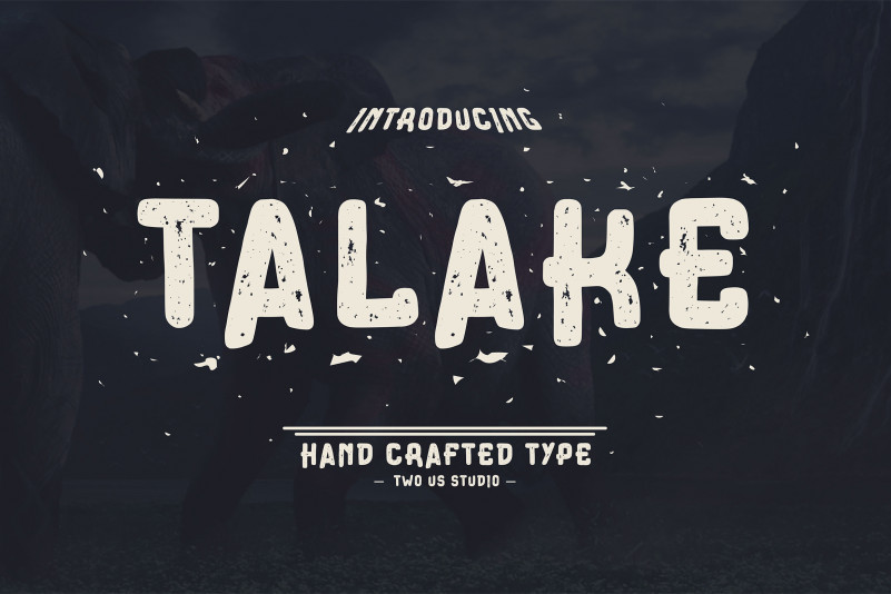 Talake Display Font